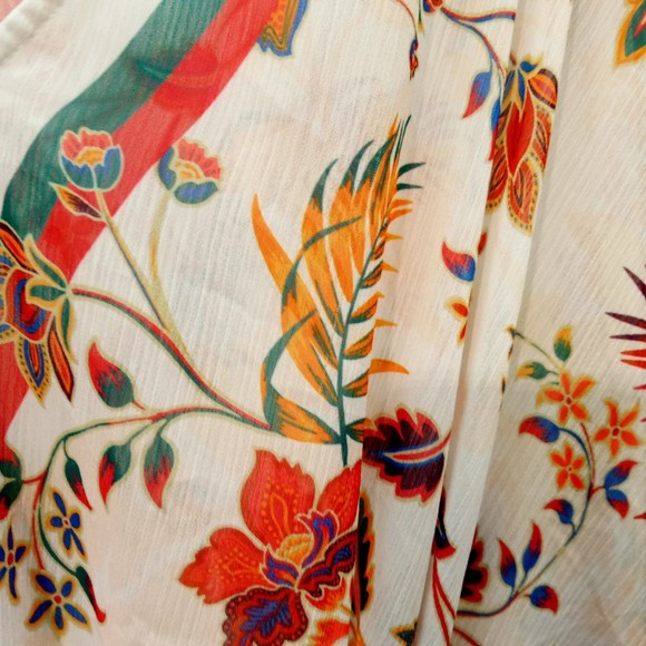 Lauren Ralph Lauren Floral Beach Coverup in S/M - Picture 3 of 7